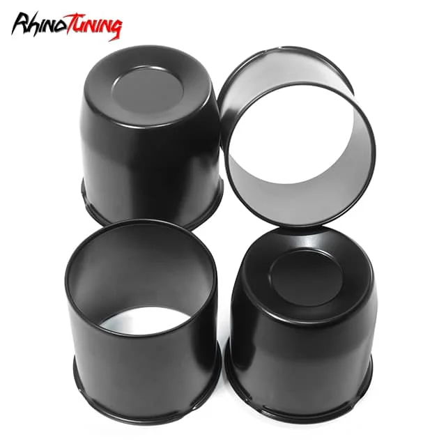 2 Open 2 Closed 4.25in Push Through Center Hub Cap fit 4.25" Dia Bore 4x4 Hub