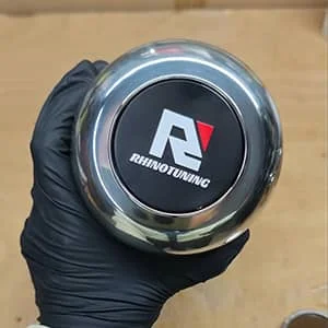 4.25in Floating Push Through Center Cap