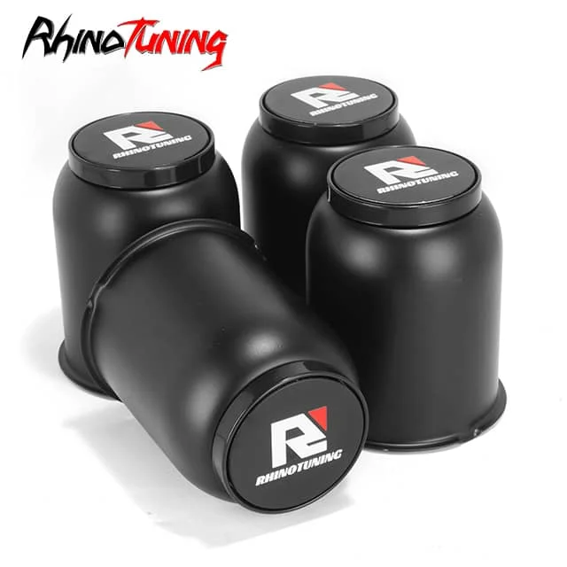 RhinoTuning Push Thru Hub Cap with Detachable Floating Top Cap for 3.19in Bore 3.62in Tall