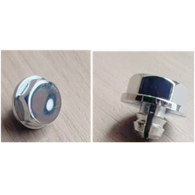 100pcs 16mm 0.63in Head Wheel Rivets for 7.4mm 0.29in Hole Wheel Rim Lip Universal