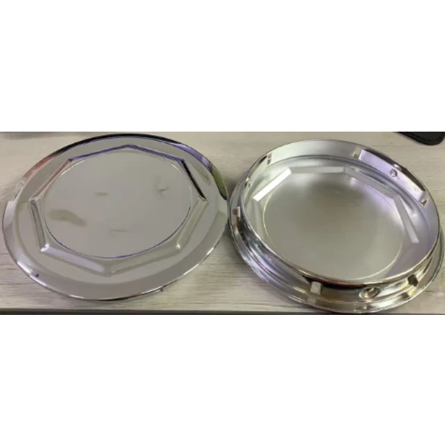 OD: 6.78" Truespoke Trueray Replacement HEX Hubcaps Fits hubcap holes 6.165 - 6.120"