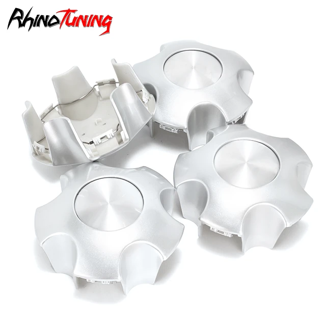 1997-2004 5 Lug Ford F-150 Lightning Wheel Center Caps #560 3348 Silver 136mm 5.35in
