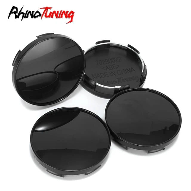 65mm 2.56in / ID: 61mm 2.40in Snap Aftermarket Universal Wheel Center Caps 4pcs