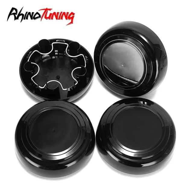 High Gloss Black - 4pcs