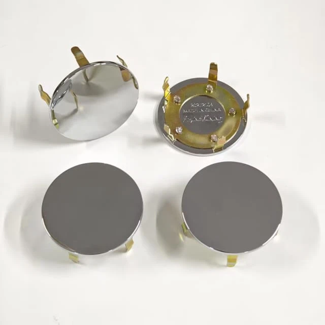 Dodge Caravan Neon Chrysler PT Cruiser 50mm 2" Zinc Metal Wheel Center Caps 4pcs