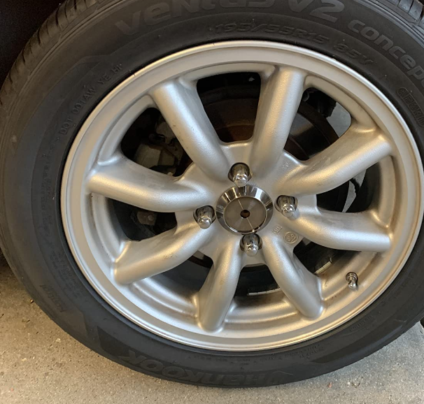 70mm (2.75in) Universal Wheel Center Caps for Akita WORK XXR