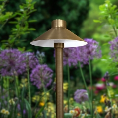 Economical Brass Landscape Path Light, PTB101