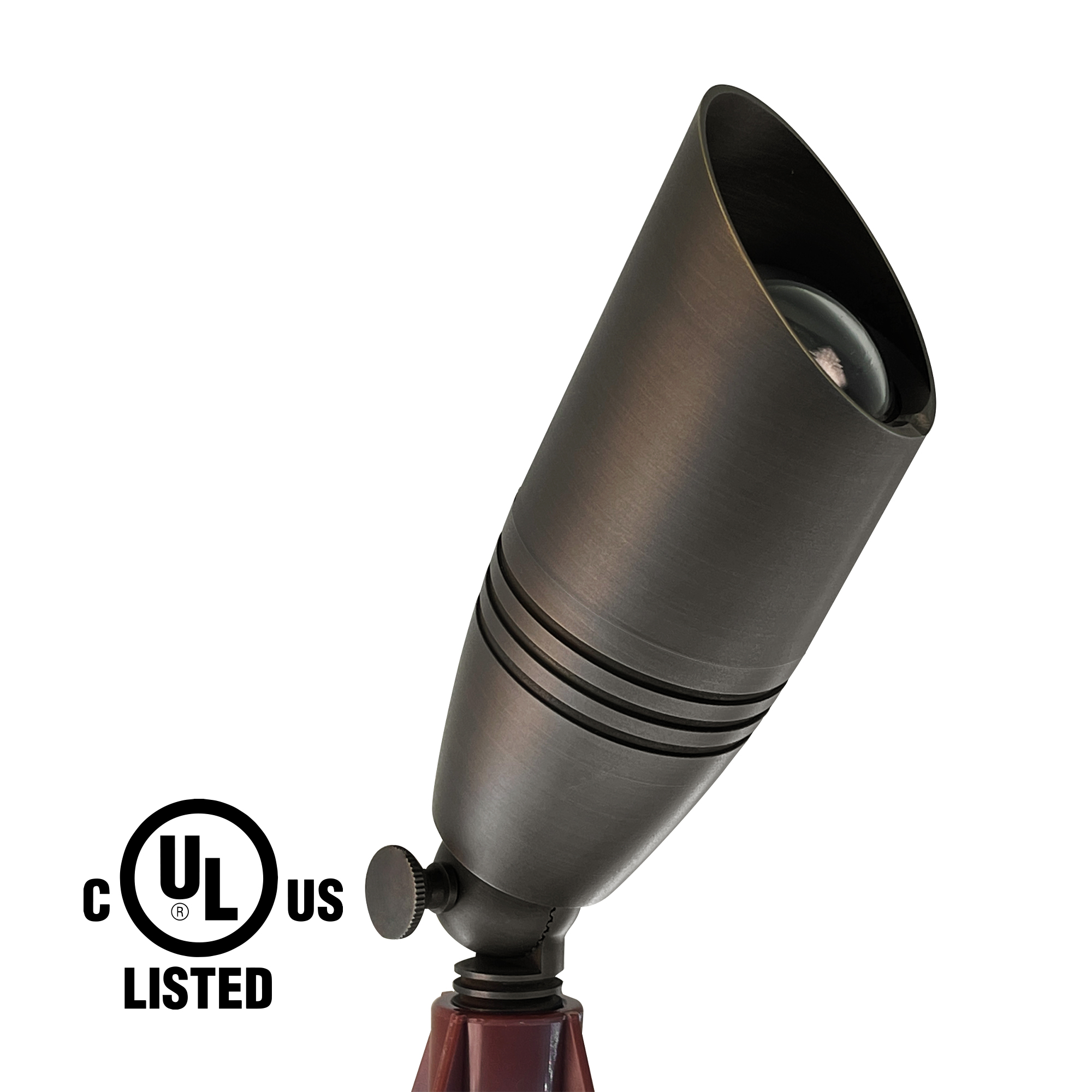 UL Listed, 12V Low Voltage Brass Spot Light, UPB201U,Antique brass Up