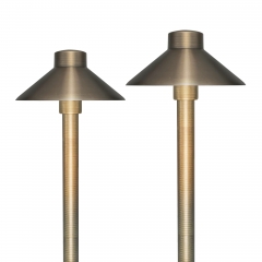 Economical Brass Landscape Path Light, PTB101