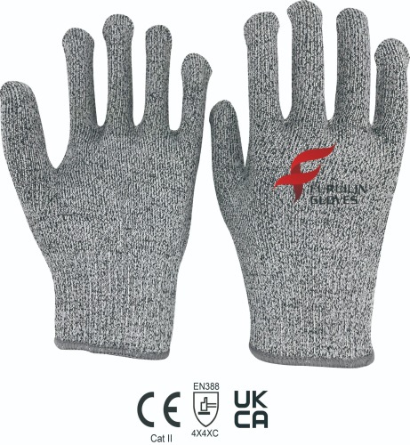 13 gauge HPPE liner gloves without coating