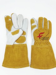 Leather welding gloves