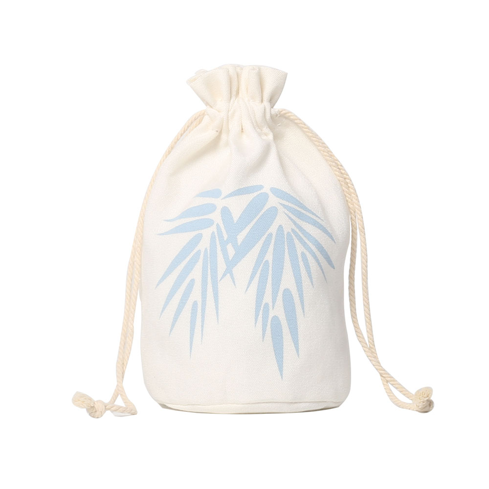 Travel Beauty Drawstring Bag Bamboo Fiber - CBB006