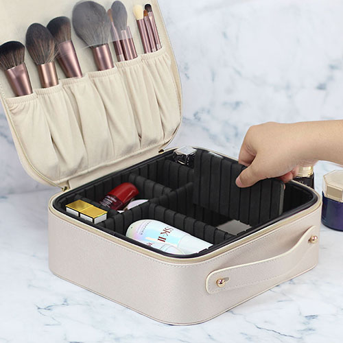 Travel Case Makeup Case PU Leather COC009