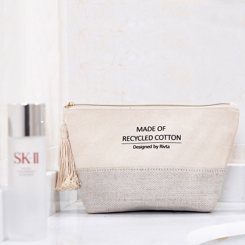 sustainable cosmetic bag