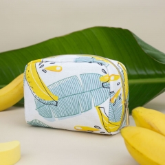 Small Pouch Cosmetic Bag Banana Fiber - CNC136