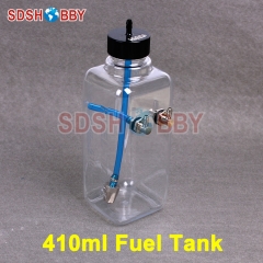 6STARHOBBY 410ml Transparent Fuel Tank High Quality Oil Box for 30-40CC Gasoline Airplanes