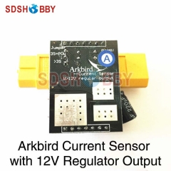 Arkbird Current Sensor with 12V Regulator Output with XT60 or T Plug
