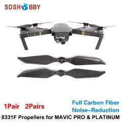 1pair 2pairs Full Carbon Fiber 8331F Foldable Propellers Low Noise 8831 Propeller for DJI MAVIC PRO Platinum