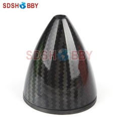 RC Model 2.25"(57.2mm) Carbon Fiber Spinner with Carbon Fiber Back plate 3K Surface Processing