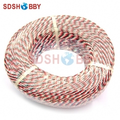 DIY Futaba /JR Color 22# 22AWG Servo Extension Cable/ Twisted Wire 100M/volume without Connector