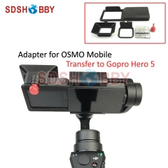 Adapter Switch Mount Plate for DJI OSMO Mobile Gimbal Camera and GOPRO Hero 5 Accessories