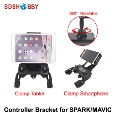 Remote Controller Clamp Smartphone Tablet Support Scalable Holder for MAVIC 2/MINI SE/MAVIC MINI/MAVIC PRO/MAVIC AIR/SPARK