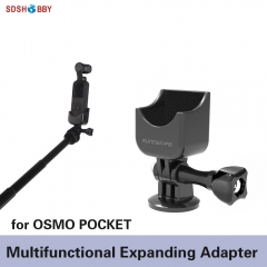 Sunnylife 1/4 Adapter Multifunctional Expanding Switch Connection Rotatable Adaptor for POCKET 2/OSMO POCKET