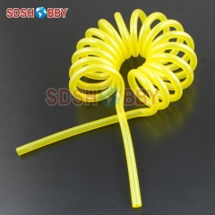 5*2.5*2 Meters Spring Fuel Lines/ Helix Fuel Lines/ Fuel Pipe for Gas Engine/ Nitro Engine -Yellow