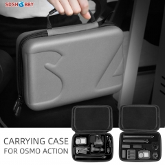 Sunnylife Protective Storage Bag Carrying Case for Action 2/GoPro 10/POCKET 2/OSMO ACTION Sport Camera