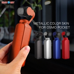 Sunnylife Protective Film Metallic Color Stickers Decals Skin for DJI OSMO Pocket Handheld Gimbal Camera Accessory