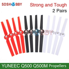 2Pairs Nylon Propellers Propeller for YUNEEC Q500 Q500M Typhoon Series Quadcopter