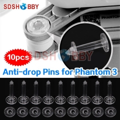10pcs Gimbal Anti Drop Pins Mounts Nuts Securing Kit Gimbal Anti Vibration for DJI Phantom 3 Gimbal Camera