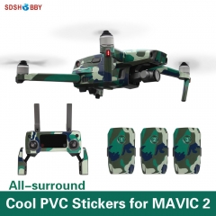 Sunnylife Waterproof PVC Stickers Skin Decals for DJI MAVIC 2 PRO/ZOOM Drone Remote Controller Battery