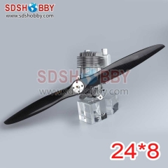 Two Blades 24*8 24*10th Carbon Fiber Propellers 24x8 2480 24x10th 2410 (MEJZLIK Type) for RC Gasoline Airplane