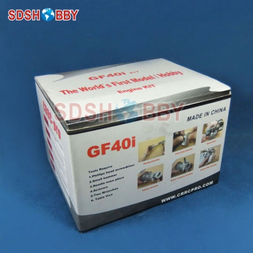 CRRCpro GF40i 40cc Gas Engine/Petrol Engine For RC Airplane With