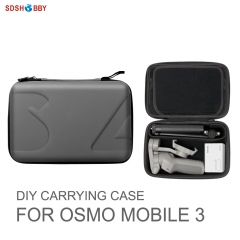Sunnylife Portable Protective Storage Bag DIY Carrying Case for OM 5/GoPro 10/POCKET 2/FIMI PALM 2/OM4/OSMO MOBILE 3