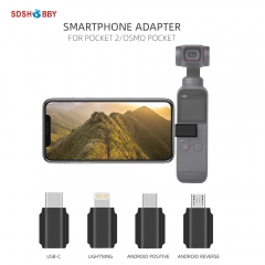 Smartphone Adapter for Pocket 2/Osmo Pocket USB-C IOS Lightning Android Positive Standard Reverse Adapters Data Interface