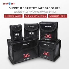 Sunnylife Li-Po Safe Bag Explosion-proof Battery Safe Storage Bag for DJI FPV Drone/FPV Goggles V2