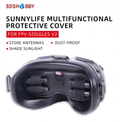 Sunnylife Multifunctional Protective Cover Lens Protector Dust-proof Shading Sunlight Hold Antennas for DJI FPV Goggles V2