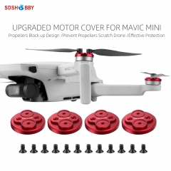 Hifylux Upgraded Motor Covers Propellers Block-up Scratch-proof Aluminum Alloy Motor Protective Cover for Mini 2/Mavic Mini