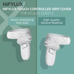 Hifylux Touch Controller Grip Cover Silicone Skin Protective Sleeve Accessories for Oculus Quest 2