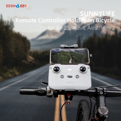 Sunnylife Remote Controller Holder on Bicycle Following Shot GoPro 10/Action 2/Camera Bracket Mount for Mavic 3/Air 2S/Mavic Air 2/Mini 2