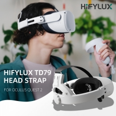 Hifylux Replacement Head Strap Relieve Face Pressure Comfortable Strap Accessories for Oculus Quest 2