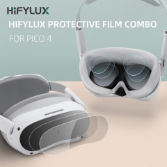 Hifylux Lens Protective Film Scratch-proof Dust-proof Soft Panel Film for PICO 4