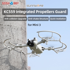 Sunnylife Integrated Propellers Guard Shielding Rings Quick Release Anti-Collision Props Protector Safe Ring for Mini 3