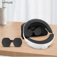 Hifylux Lens Cover Dust-proof VR Lens Silicone Case Soft Protector Anti-Scratch Accessories for PSVR2 Headset