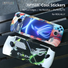Hifylux PVC Stickers Decal Skin Wraps Scratch-proof Protective Fim Accessories for ROG ALLY Gaming Handheld