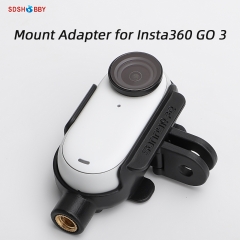 Sunnylife Mount Adapter Protective Frame Cage Mounting Brackets Housing Case Cover for Insta360 GO 3