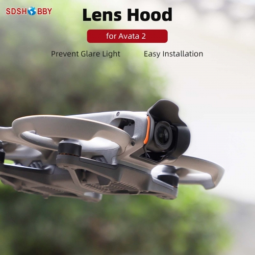 Sunnylife Lens Hood Anti-glare Lens Cover Sunhood Gimbal Protective Cap Drone Accessories for AVATA 2