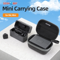 Sunnylife Mini Carrying Case Wireless Microphone Storage Bag Hard Case Outdoor Traveling Vlog Accessories for Mic Mini